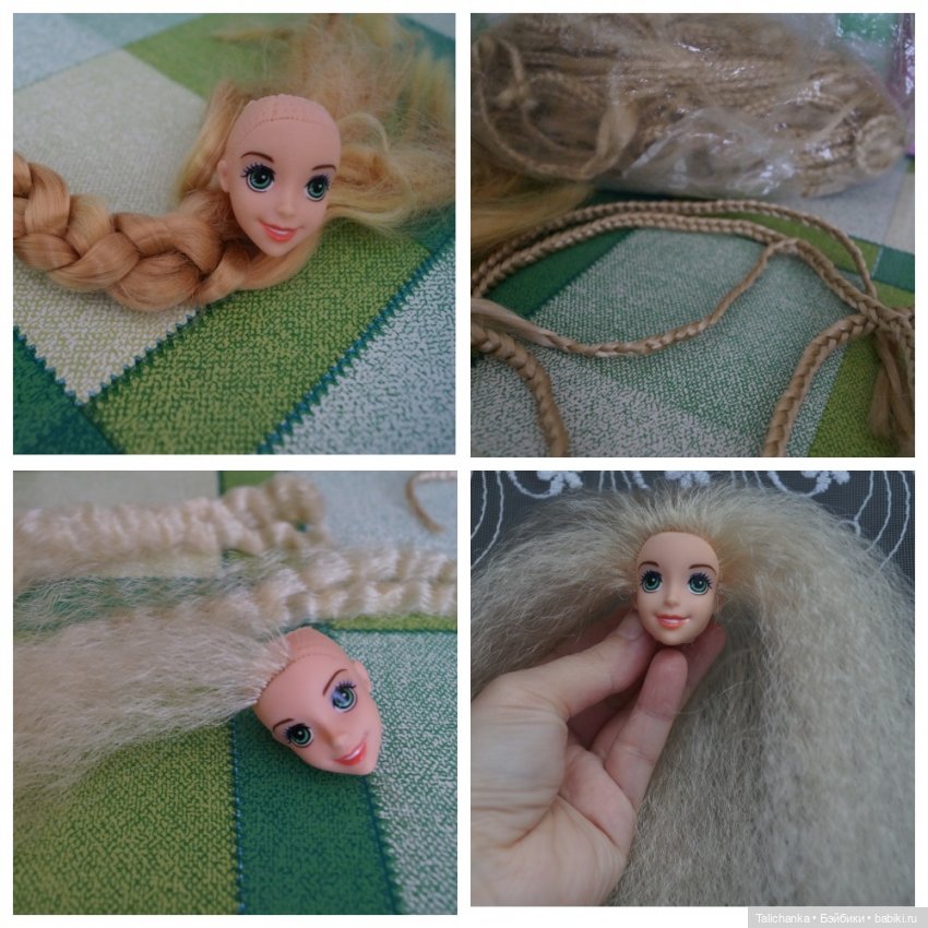 Вторая выписка марта. Нейрохирург вылечил девочку. Снова убираем банчемсы из волос Маши. Соединила голову и тело, получилась