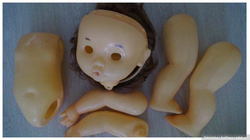 Посылочка к 8 марта — Советские винтажные куклы (СССР): Ленигрушка (фото 4)