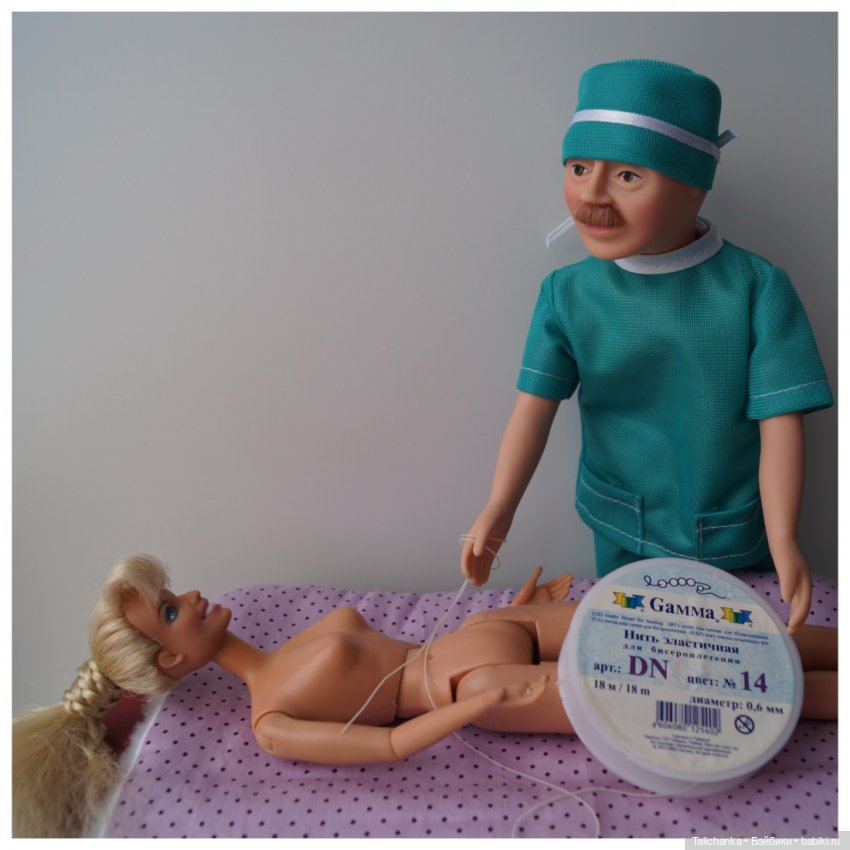 Четвёртая выписка марта. Флокировка как альтернатива паричку. Как укрепить разболтавшийся шарнир в талии. У нас и Айболит на