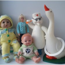 Четвёртая выписка марта. Флокировка как альтернатива паричку. Как укрепить разболтавшийся шарнир в талии. У нас и Айболит на лечении был