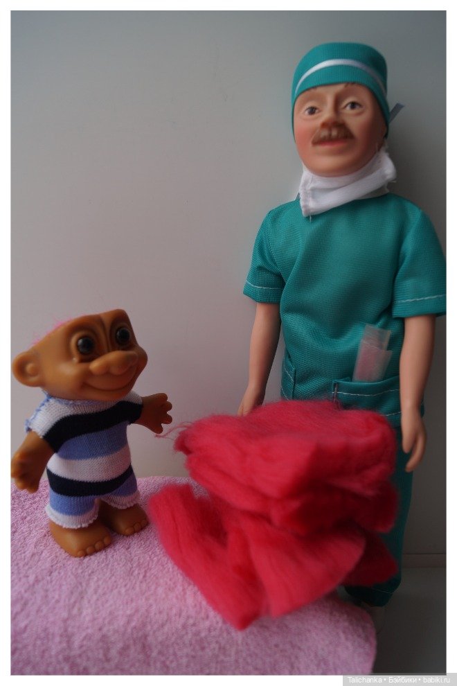 Первая апрельская выписка. Мой мишутка панда стал как новенький. Тролль избавился от почеркушек. Восстанавливаем волосы,