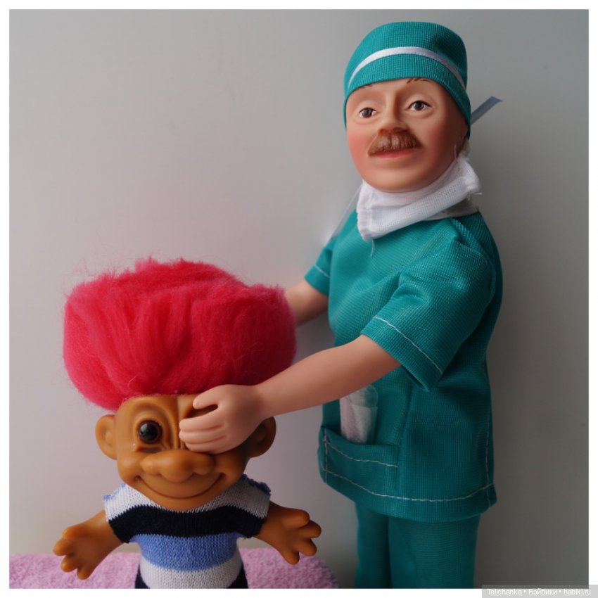 Первая апрельская выписка. Мой мишутка панда стал как новенький. Тролль избавился от почеркушек. Восстанавливаем волосы,