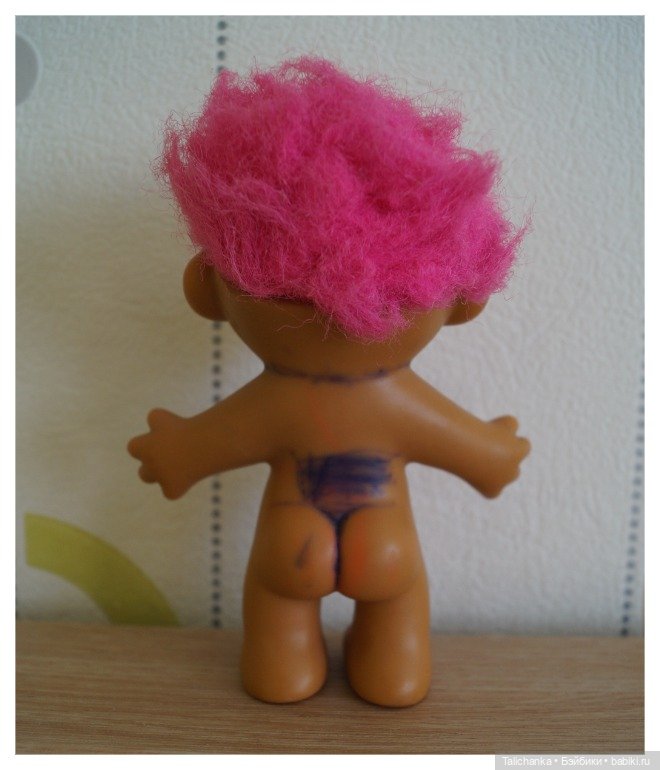 Первая апрельская выписка. Мой мишутка панда стал как новенький. Тролль избавился от почеркушек. Восстанавливаем волосы,