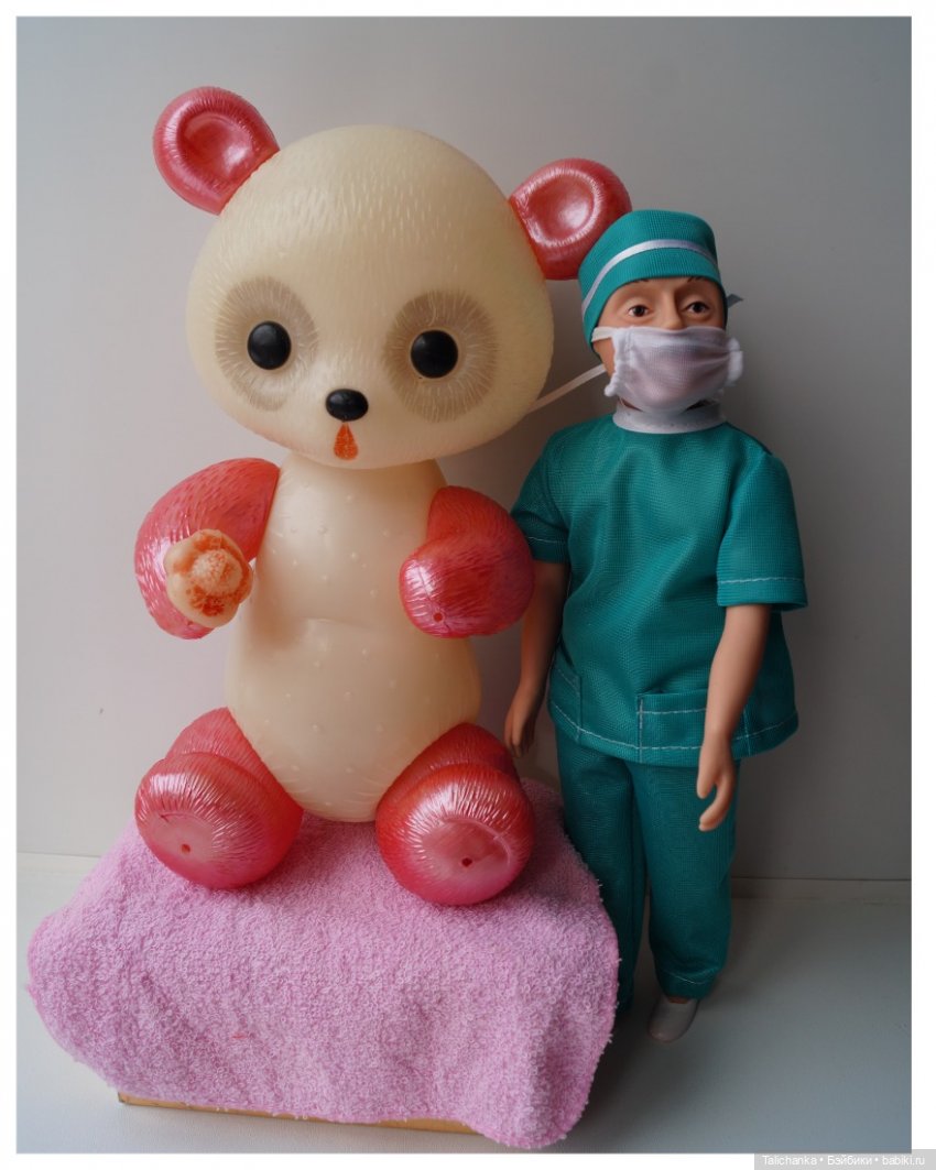 Первая апрельская выписка. Мой мишутка панда стал как новенький. Тролль избавился от почеркушек. Восстанавливаем волосы,