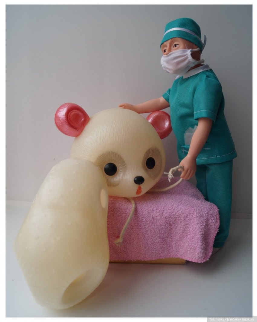 Первая апрельская выписка. Мой мишутка панда стал как новенький. Тролль избавился от почеркушек. Восстанавливаем волосы,