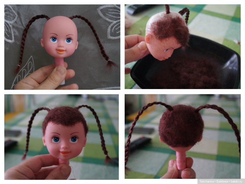 Четвёртая выписка апреля. Замена тела, флокировка с частичной прошивкой, раскрошилась шея Анны, лепка потерявшейся ножки