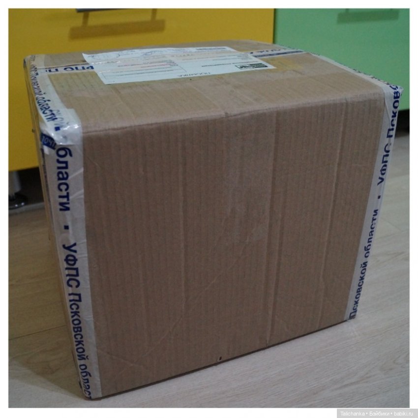 Распаковка большой посылки