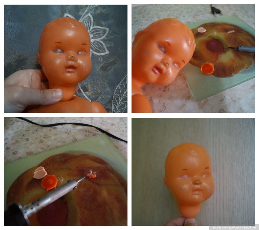 Первая майская выписка. Даша обрела зрение, наращиваю носик пупсу, возвращаем цвет выгоревшему пластику