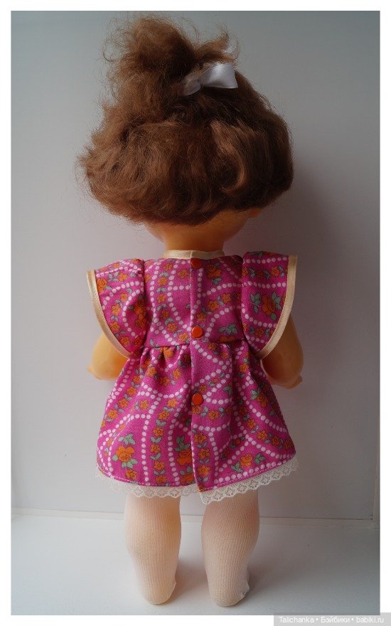 Выкройка платьица для Даши сибигрушка (фото 3)