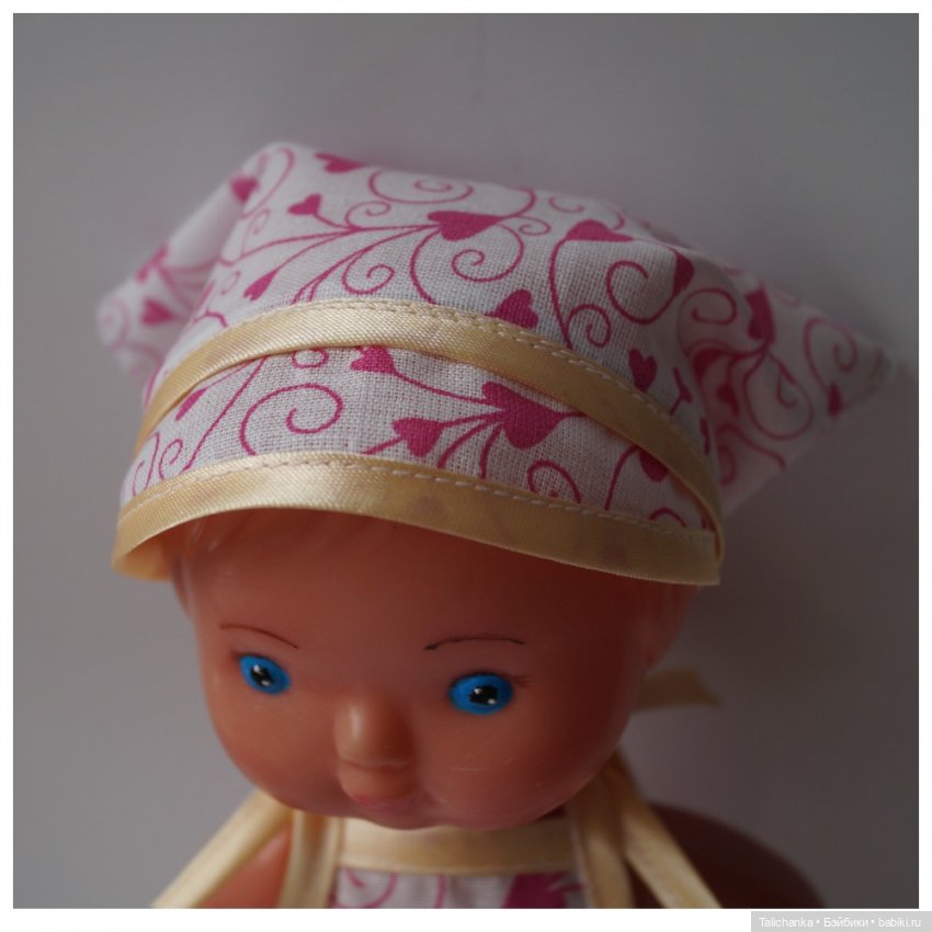 Выкройка сарафанчика для Машеньки ф-ка Луч, г. Ярославль (фото 7)