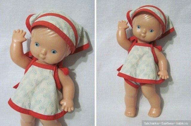 Выкройка сарафанчика для Машеньки ф-ка Луч, г. Ярославль