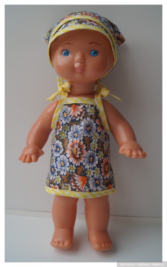 Выкройка сарафанчика для Машеньки ф-ка Луч, г. Ярославль (фото 2)