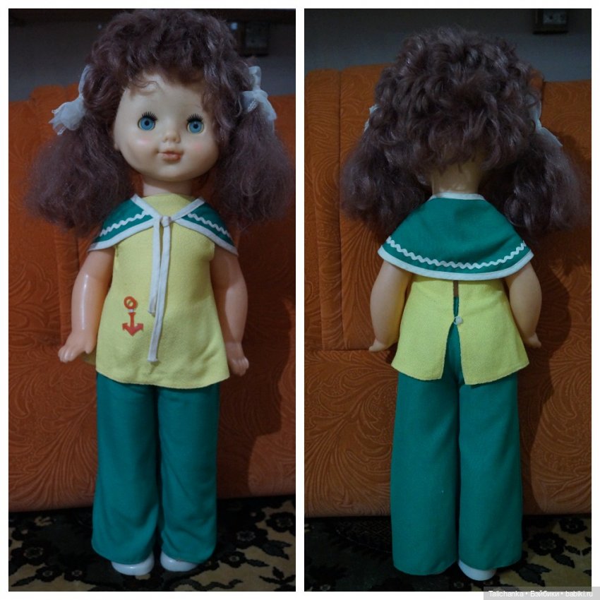 Родная одежда советских винтажных кукол. Часть первая