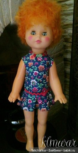 Родная одежда советских винтажных кукол. Часть первая