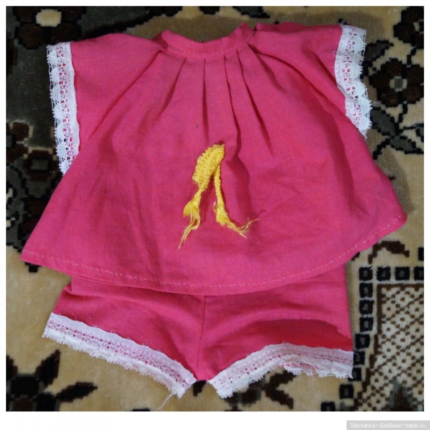 Родная одежда советских винтажных кукол. Часть первая