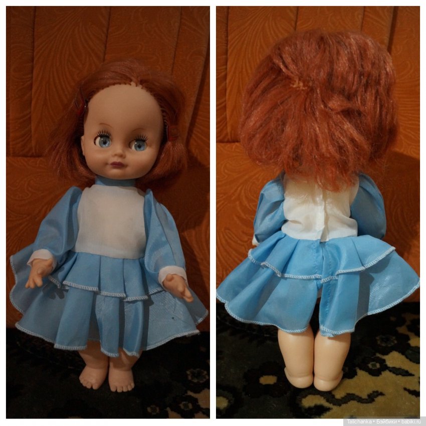 Родная одежда советских винтажных кукол. Часть первая