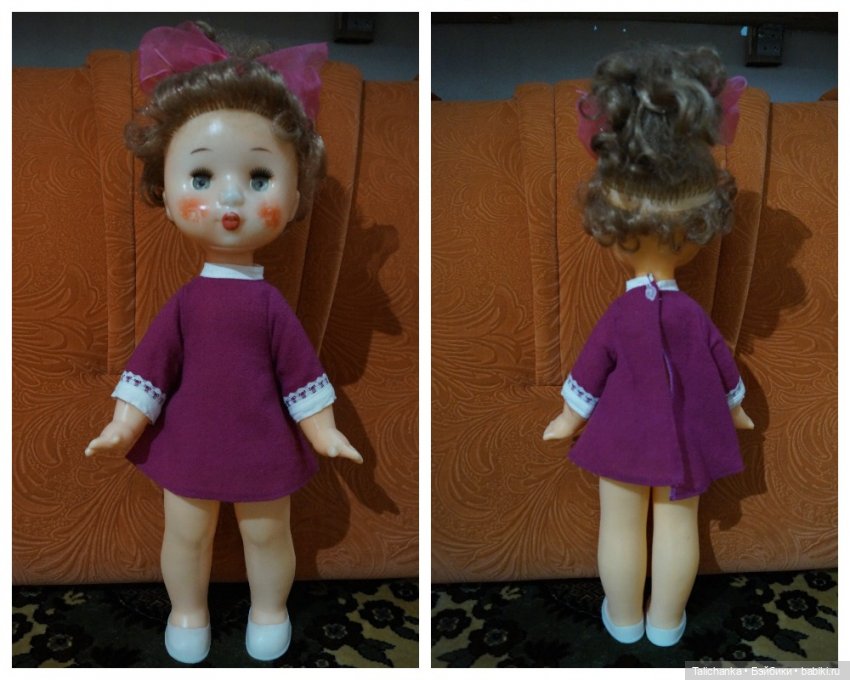 Родная одежда советских винтажных кукол. Часть первая