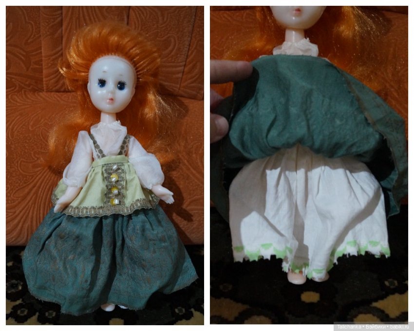 Родная одежда советских винтажных кукол. Часть первая