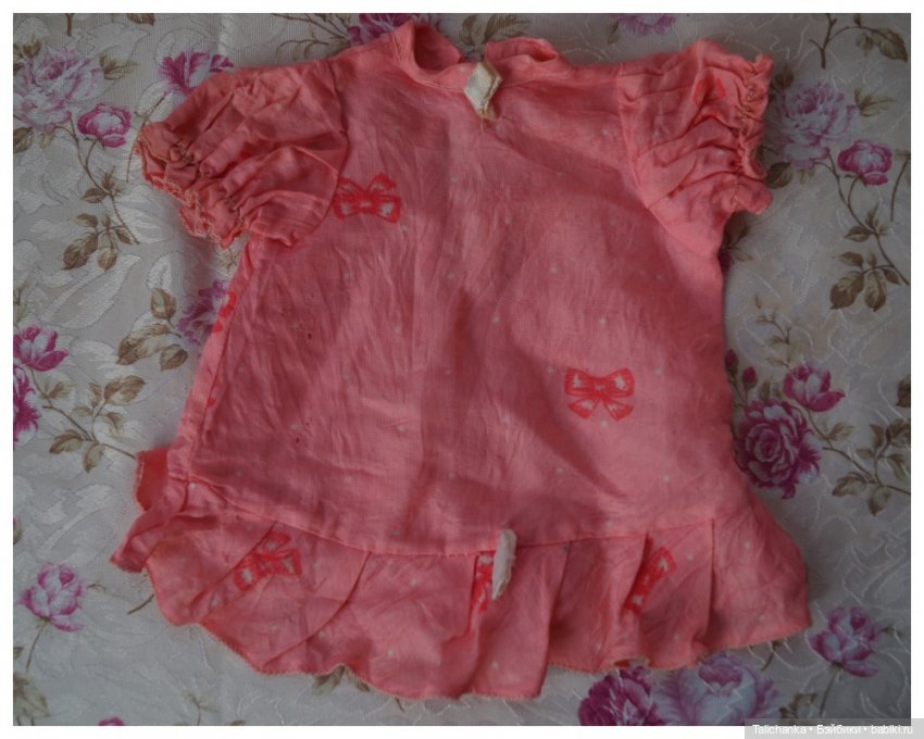 Родная одежда советских винтажных кукол. Часть первая