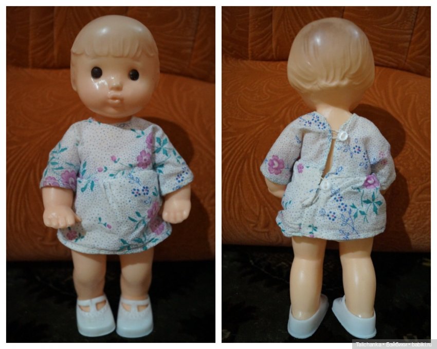 Родная одежда советских винтажных кукол. Часть первая