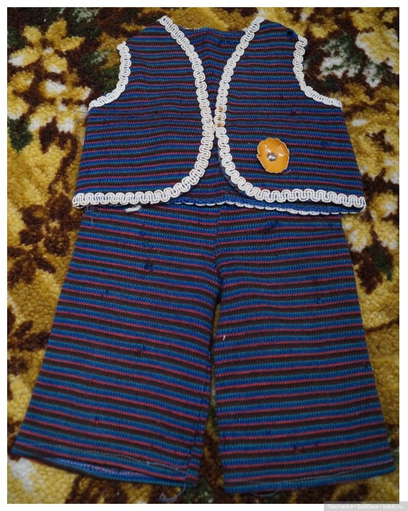 Родная одежда советских винтажных кукол. Часть первая