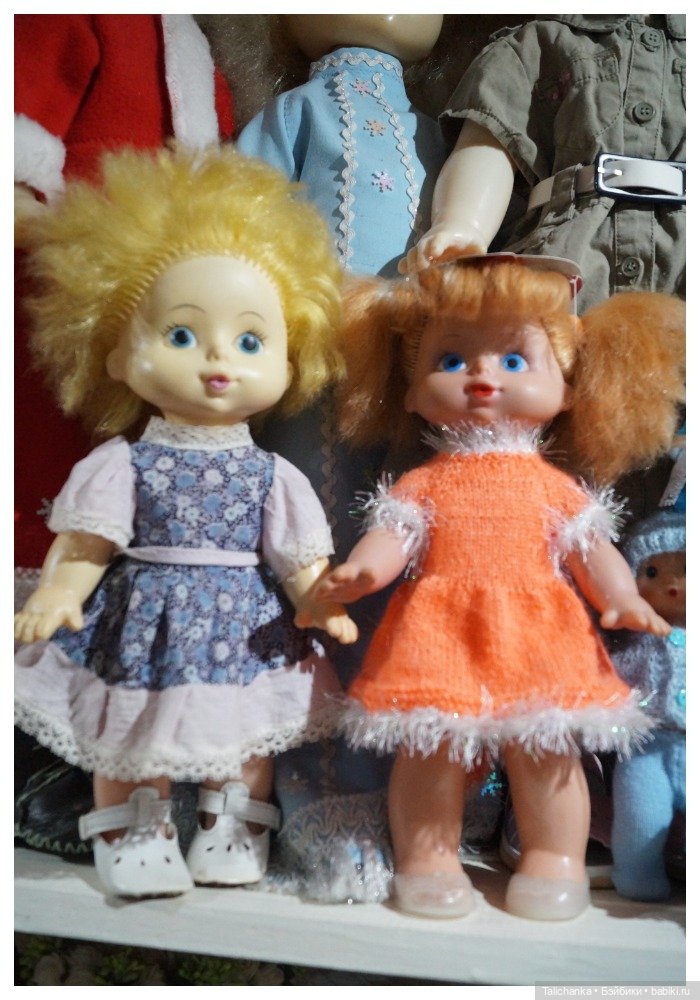 Родная одежда советских винтажных кукол. Часть первая