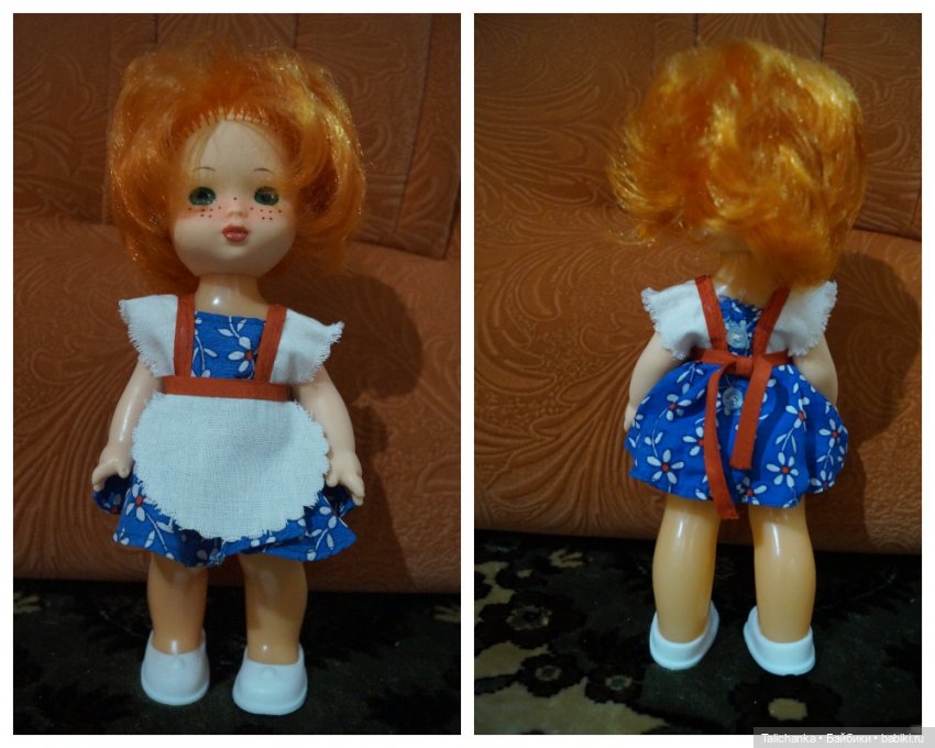 Родная одежда советских винтажных кукол. Часть первая