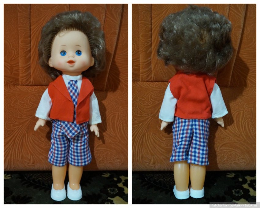 Родная одежда советских винтажных кукол. Часть первая