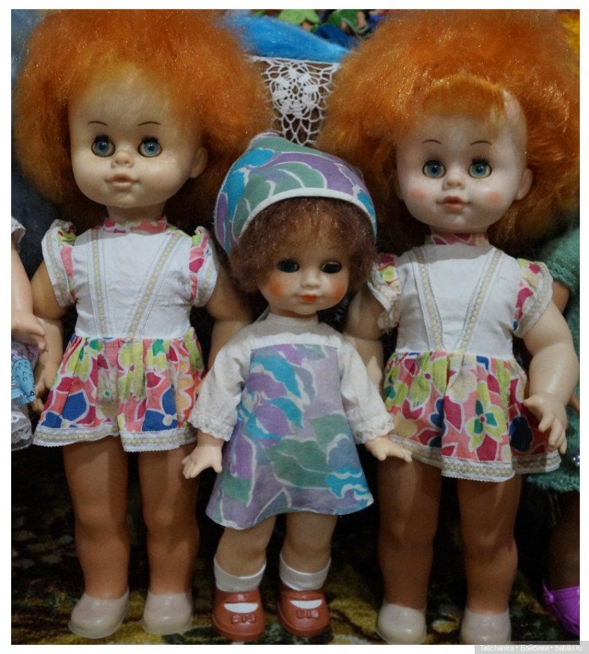 Родная одежда советских винтажных кукол. Часть первая