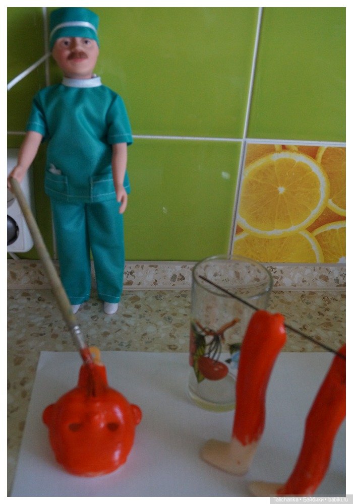 Четвёртая выписка июня. Выравниваем длину ног ГДР. Восстанавливаем цвет пластика свердловчанки. Новое тело для Маринки +