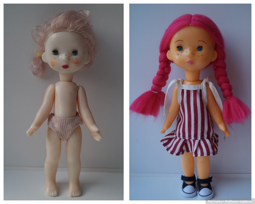 Четвёртая выписка июня. Выравниваем длину ног ГДР. Восстанавливаем цвет пластика свердловчанки. Новое тело для Маринки +