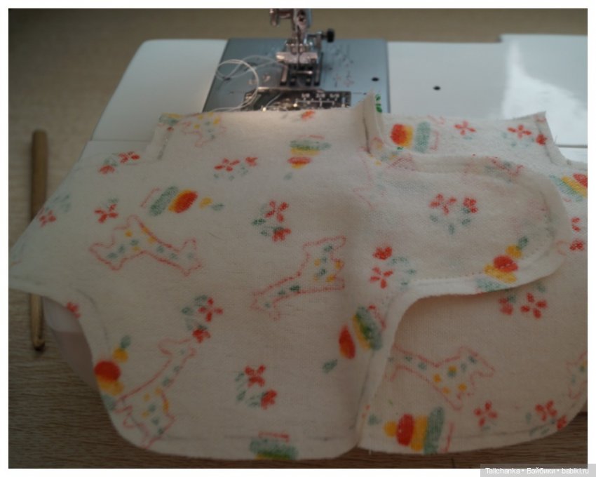 Выкройка тела (+ сарафанчик) для мягонькой куколки, ростом примерно 25 см (фото 9)