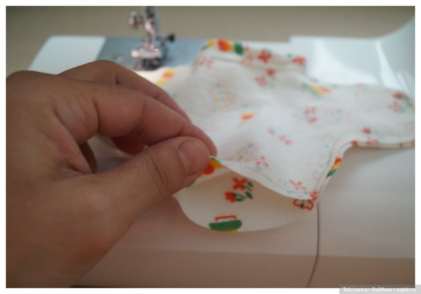 Выкройка тела (+ сарафанчик) для мягонькой куколки, ростом примерно 25 см