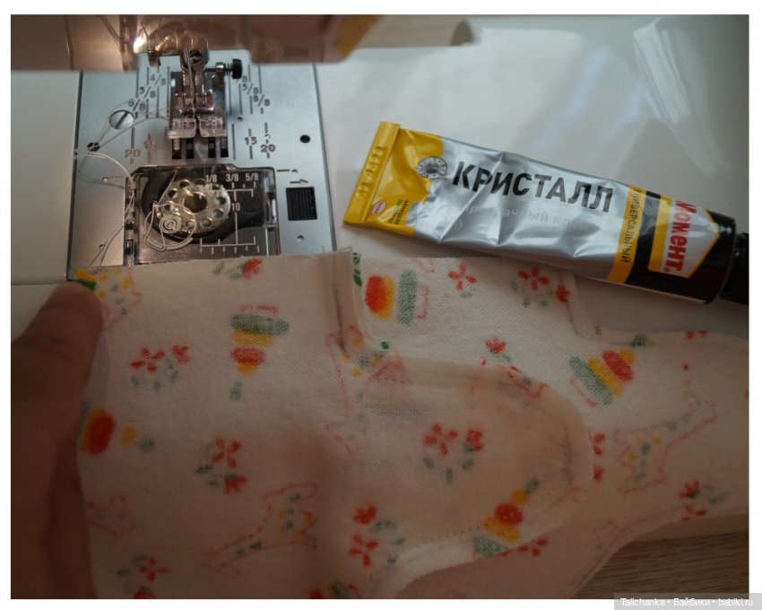 Выкройка тела (+ сарафанчик) для мягонькой куколки, ростом примерно 25 см (фото 10)