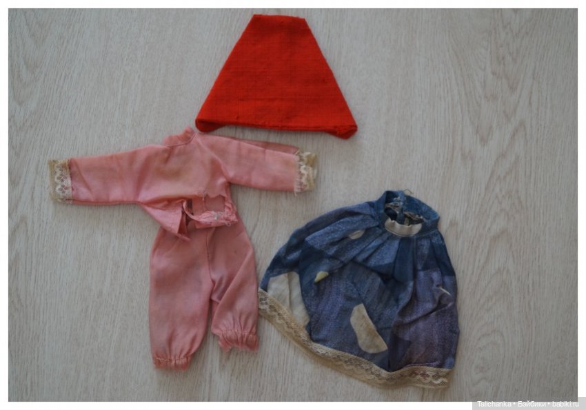 Родная одежда советских винтажных кукол. Часть первая