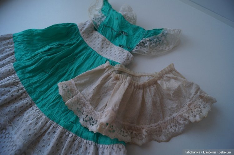 Родная одежда советских винтажных кукол. Часть первая