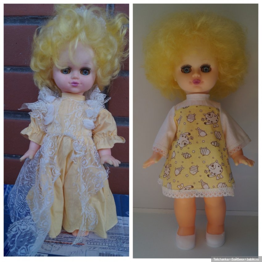 Родная одежда советских винтажных кукол. Часть первая