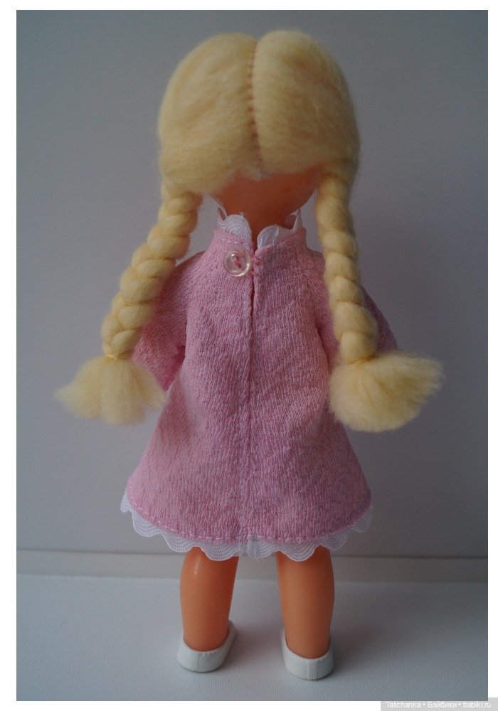 Выкройка платьица для куколок ростом около 20 см. Подходит для кукол СССР и ГДР (фото 4)