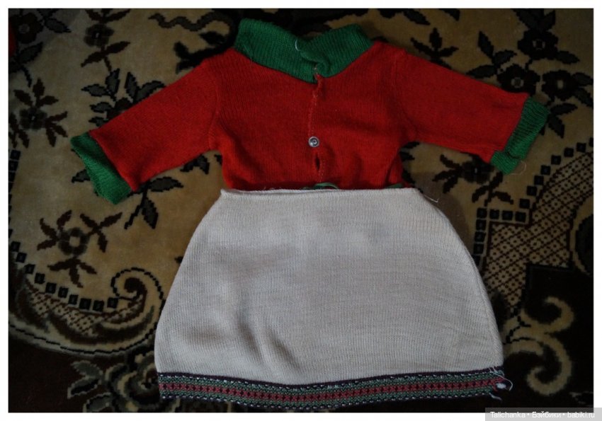 Родная одежда винтажных кукол ГДР. Часть вторая