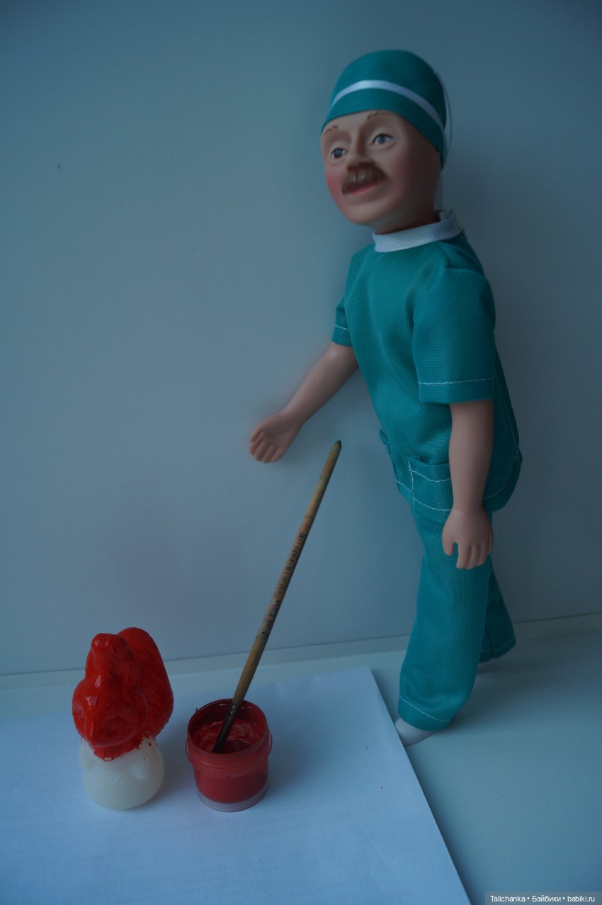 Первая выписка августа. Маришка здорова, малышу пришили ножку, Борис Анатольевич починил стульчик, зверюшки обрели зрение