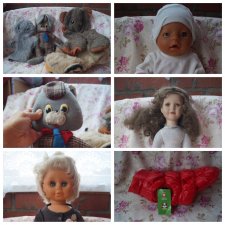 Пришла посылка с мягкими игрушками, а ещё одна с куклами