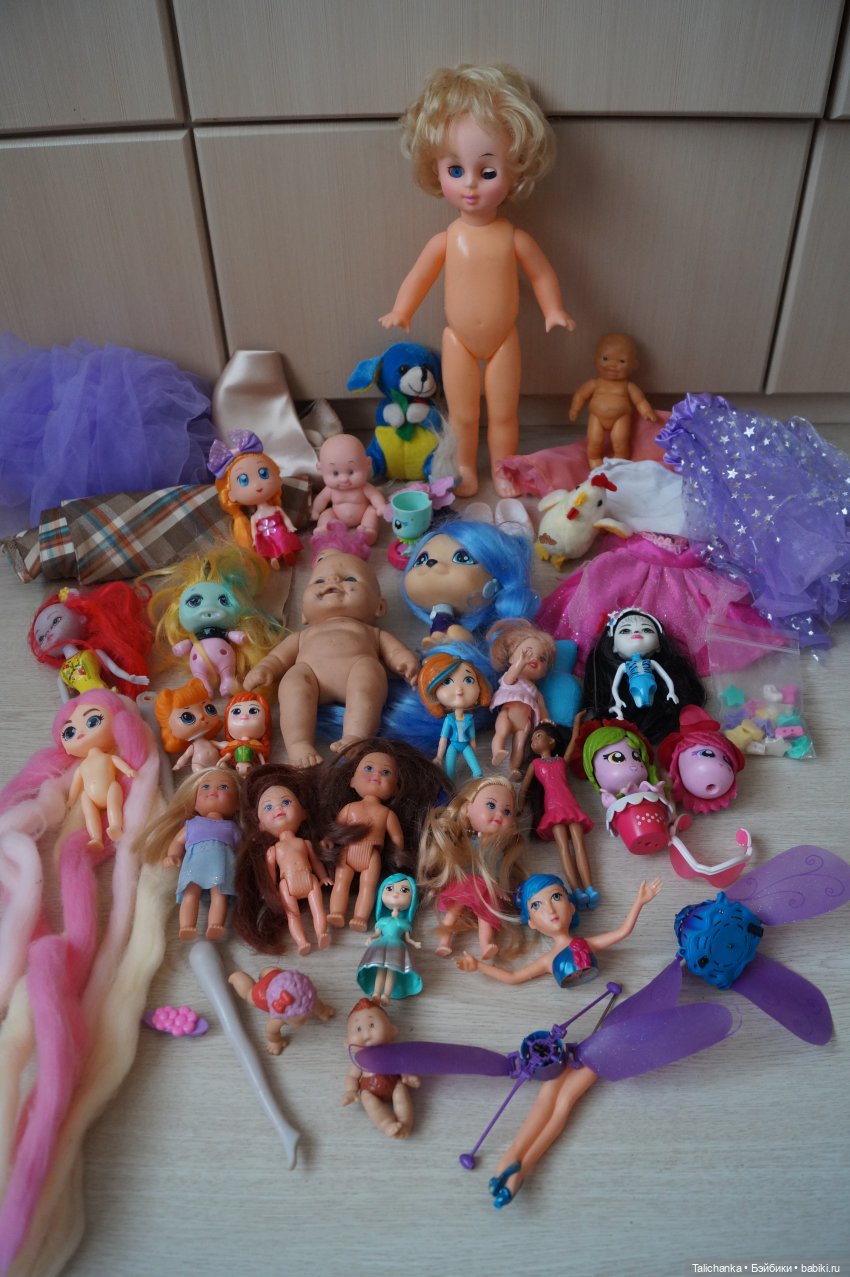 Посылочка, очень большая — Игровые куклы разных производителей (Разное): редкие бренды