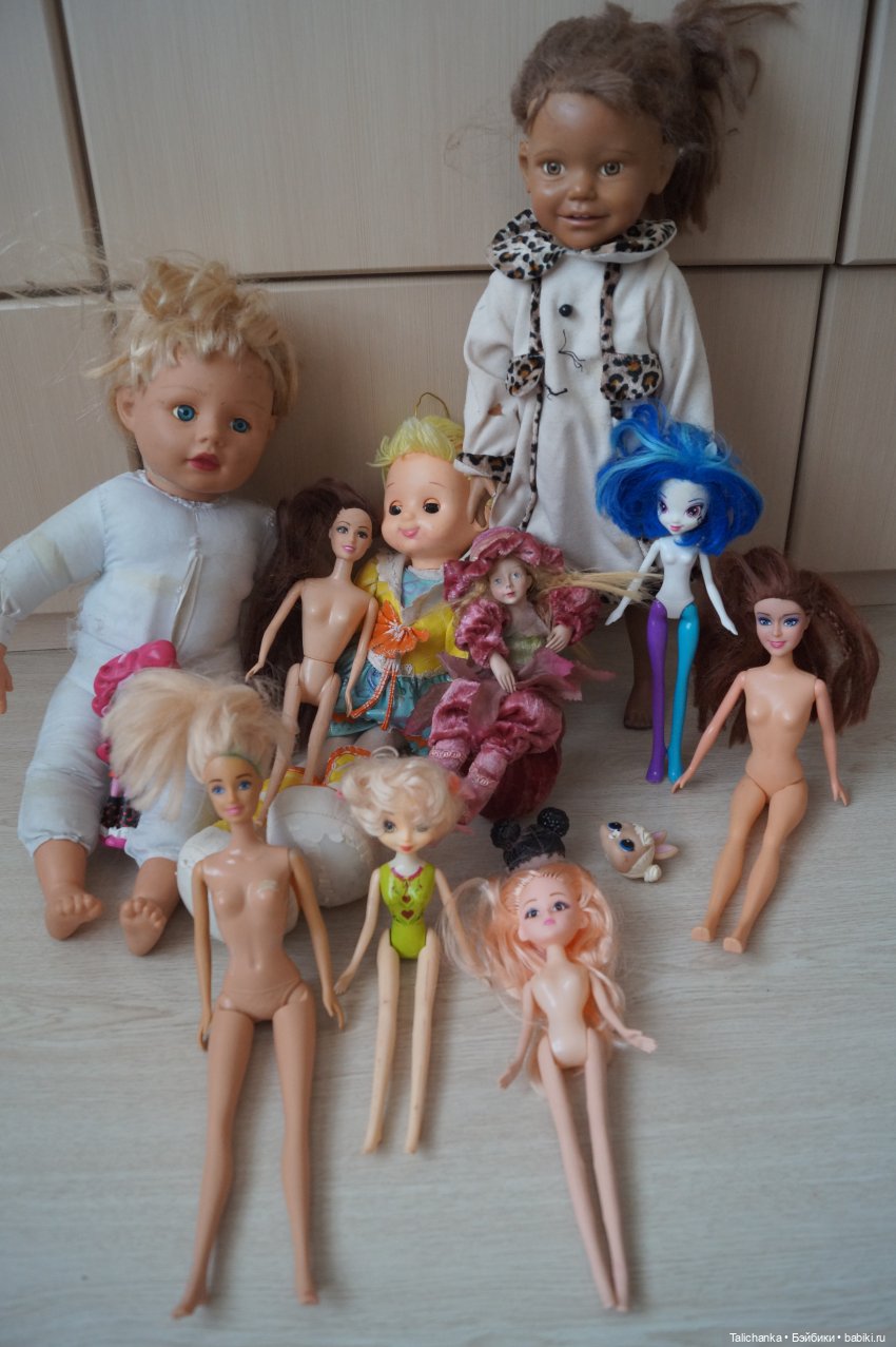 Посылочка, очень большая — Игровые куклы разных производителей (Разное): редкие бренды