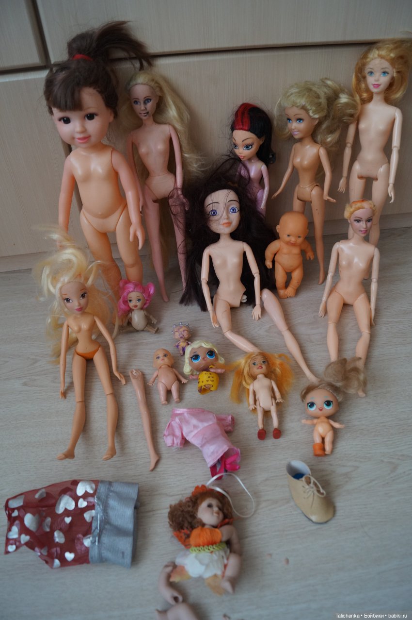 Посылочка, очень большая — Игровые куклы разных производителей (Разное): редкие бренды