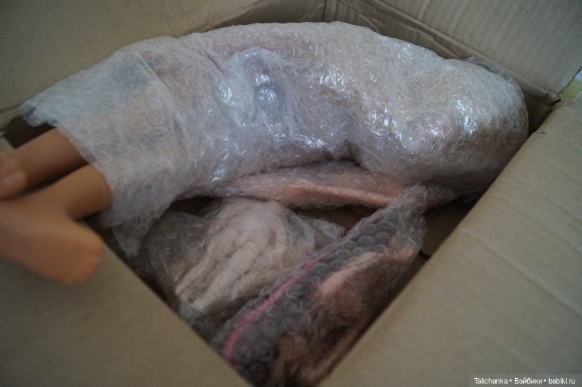 Посылка с куколкой в ремонт (фото 2)