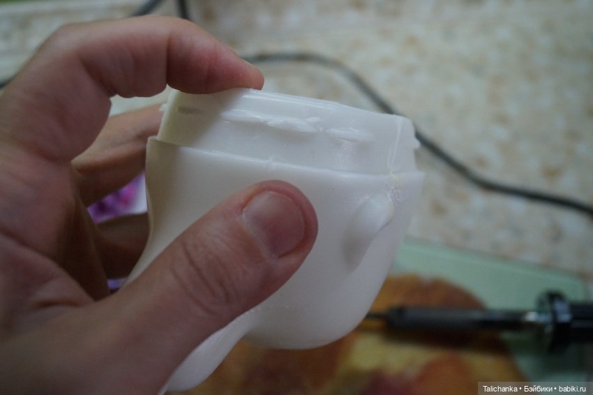 Пятая выписка октября. Как спаять сломанную на кусочки ногу и как её укрепить. Прошивка советской куклы. Из половинки куклы