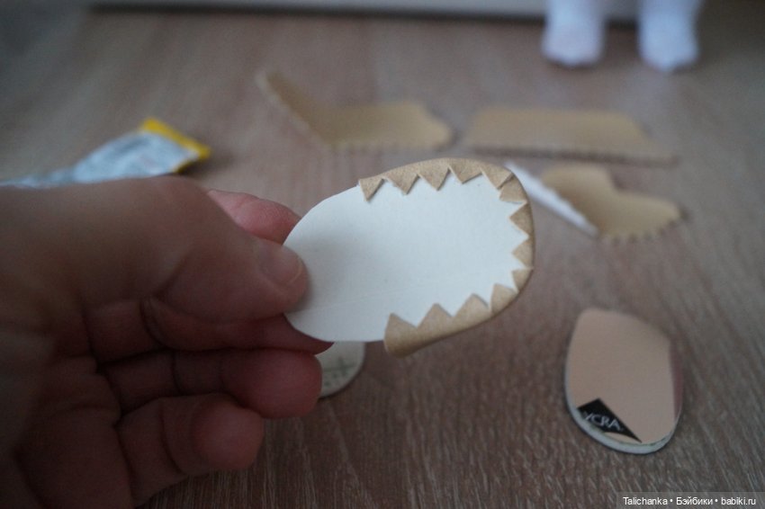 Выкройка платьица и туфелек для Кирово-Чепецкой Оли 34 см ростом (фото 7)