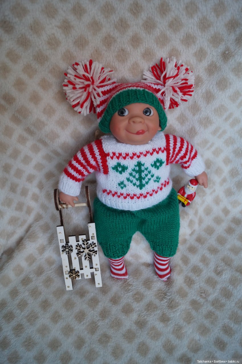 Продолжение новогоднего вязания (фото 8)