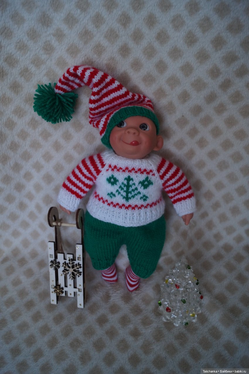 Продолжение новогоднего вязания (фото 5)