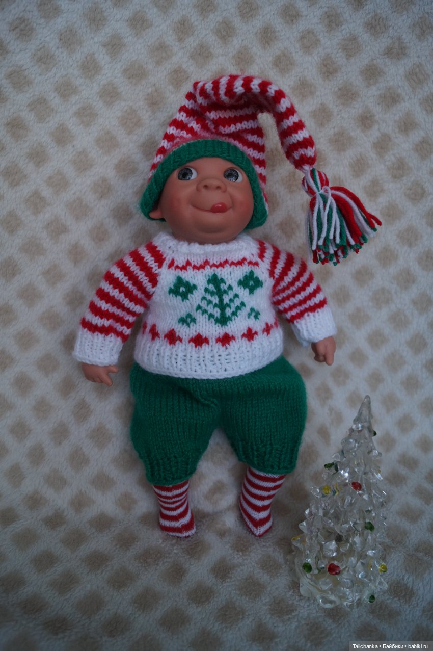 Продолжение новогоднего вязания (фото 4)